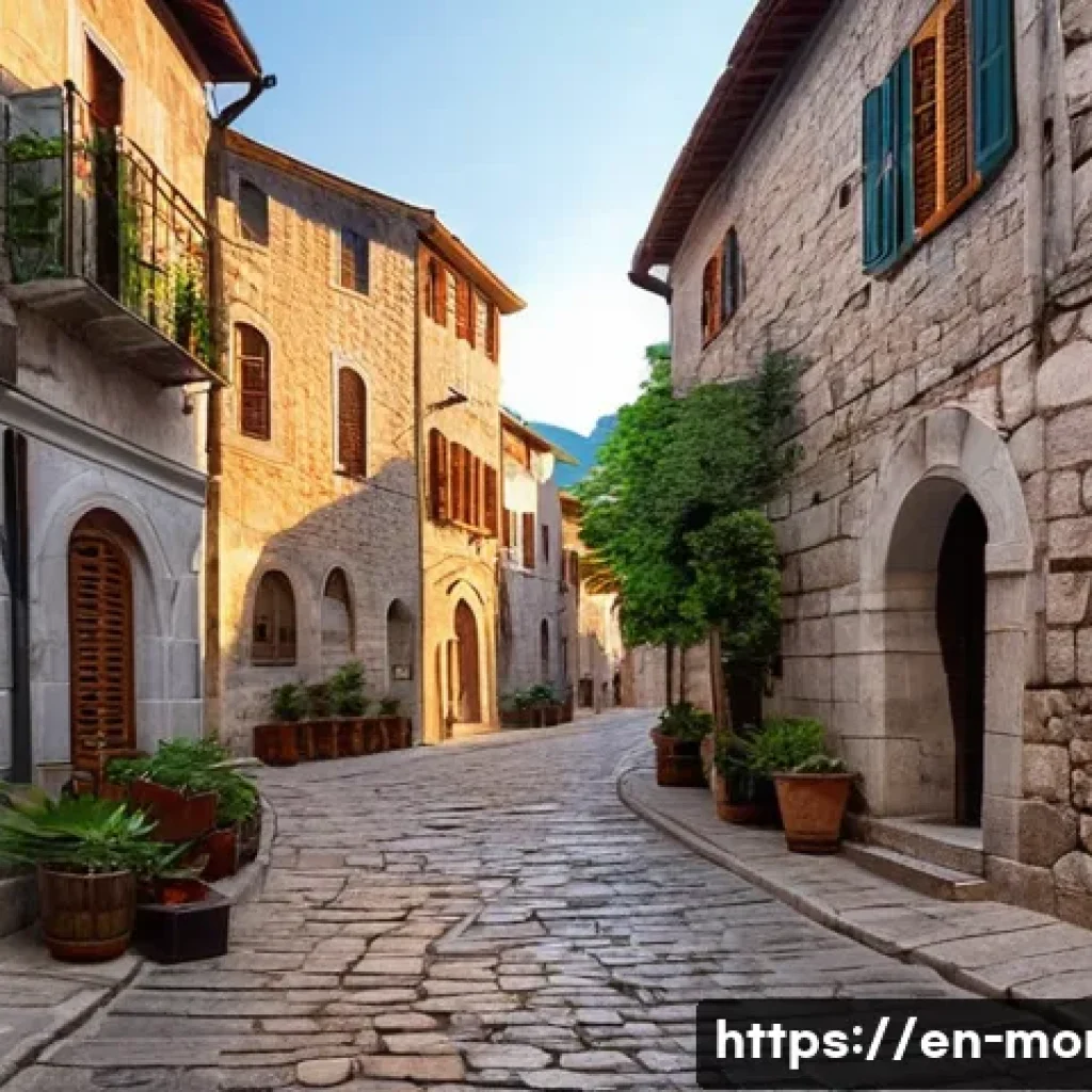 코토르 구시가지 - **Prompt 1: Serene Morning in Kotor's Ancient Alleys**
"A picturesque scene in Kotor's Old Town ...